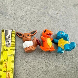 Miniature Polly Pocket Pokémon Oddish Charmander Squirtle Figure Vtg 1997 Tomy